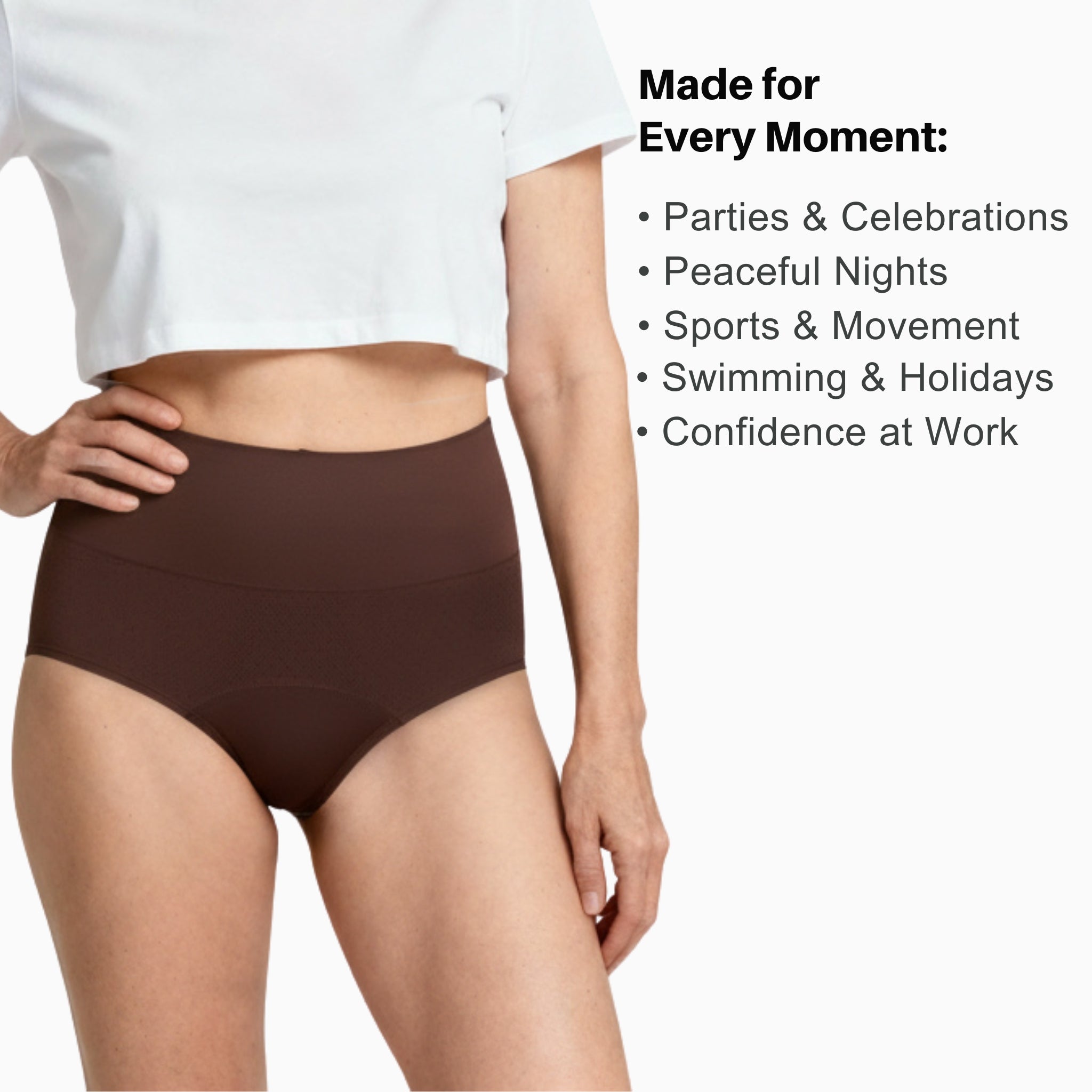 NEW: Soft & Secure Comfort Plus Leakproof Underwear