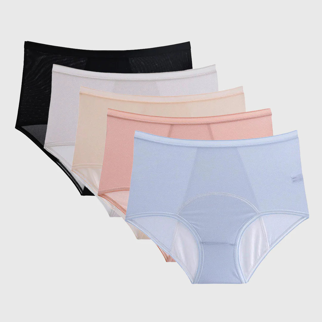 NEW : Leakproof High Waisted Undies (Classic 5-pack)