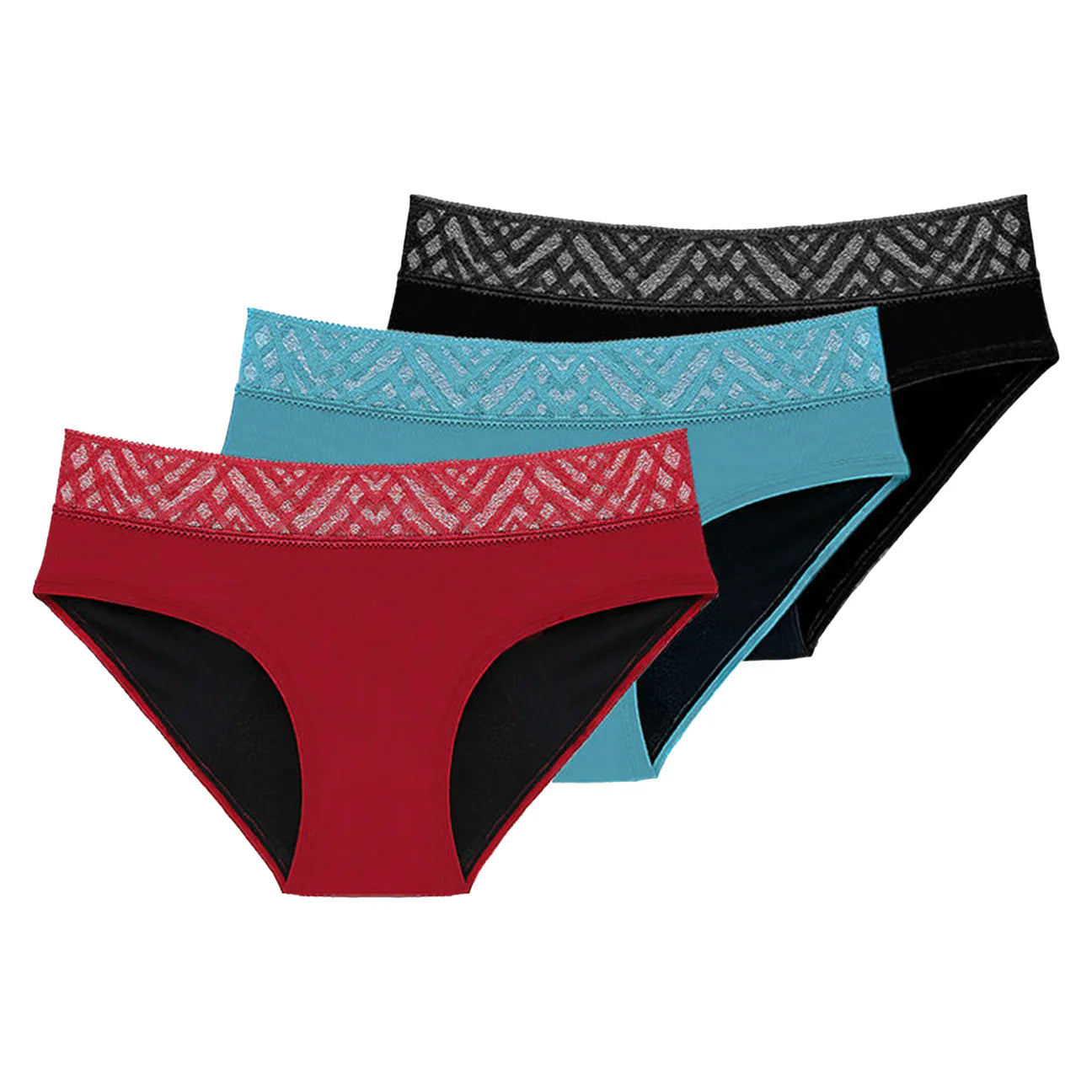 NEW: Leakproof Comfort Lace Undies (3-Pack)