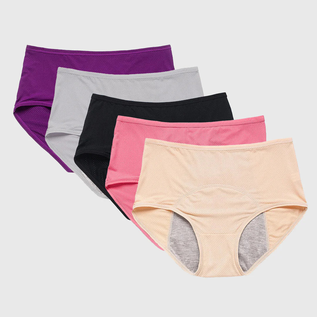 NEW: Soft & Secure Leakproof Undies (Classic 5-pack)