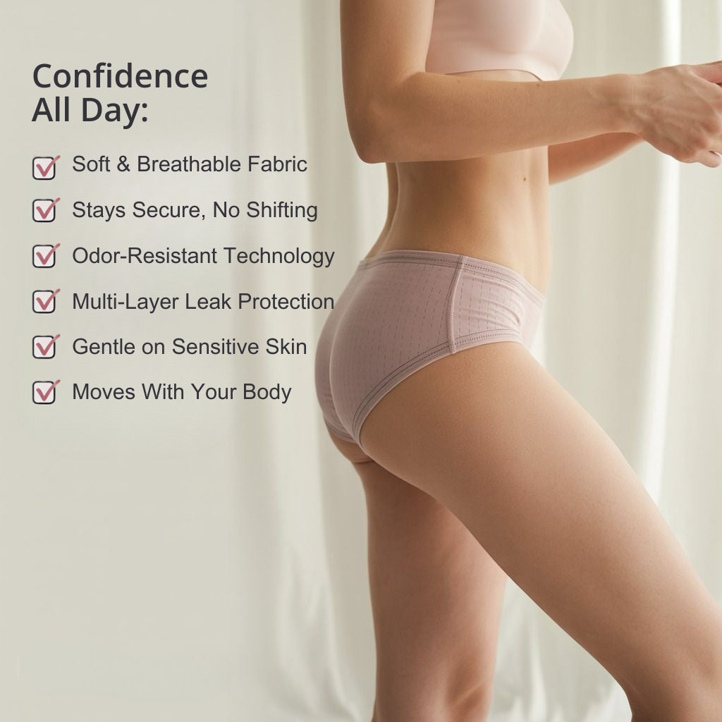 NEW: Leakproof High Waisted Undies Ultimate Protection (Classic 5-pack)