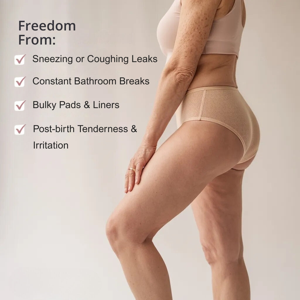 NEW: Leakproof High Waisted Undies Ultimate Protection (Classic 5-pack)